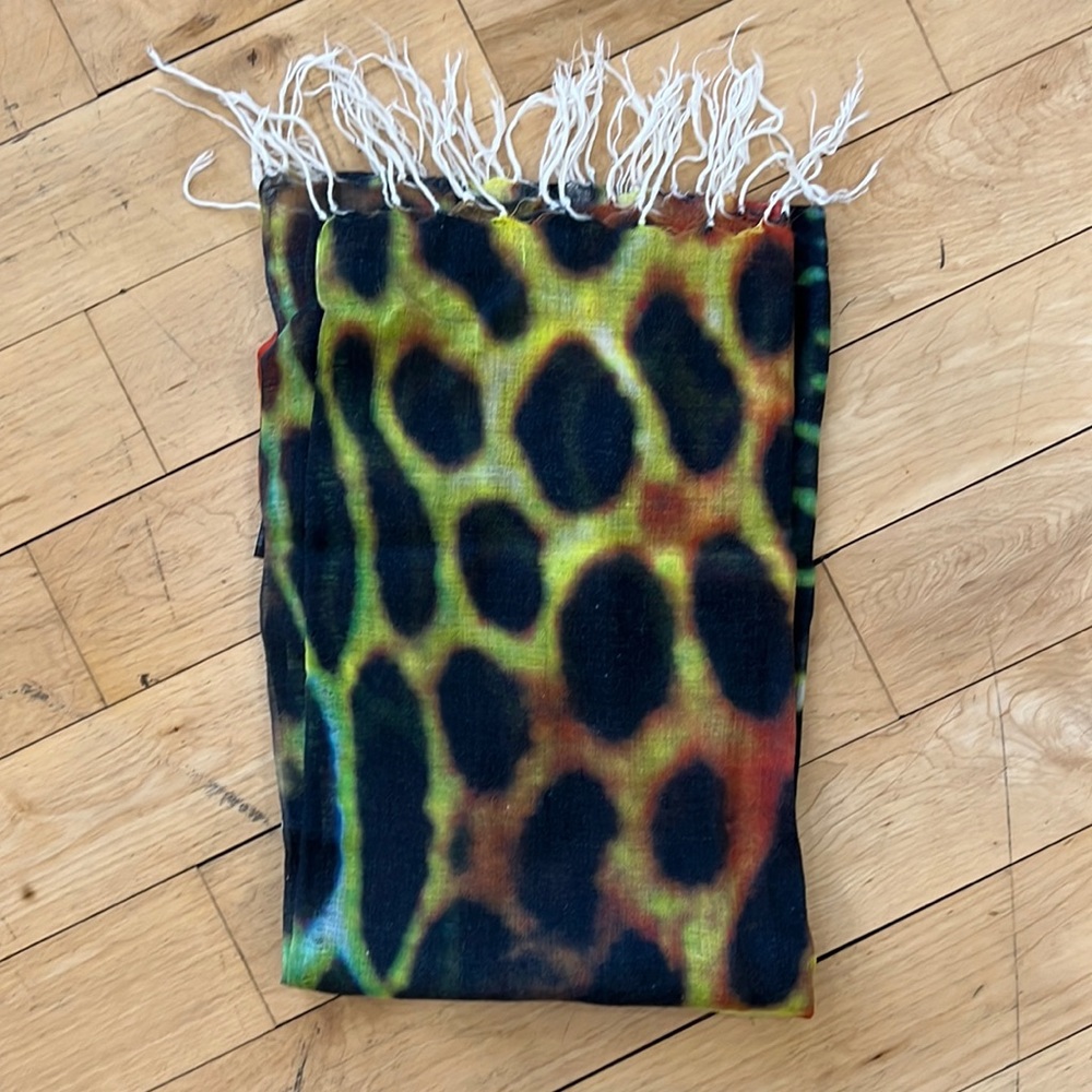 If Six Was Nine Printed Scarf